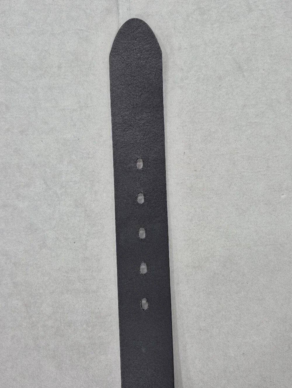 Wrangler belt men's 40 black leather brushed silver buckle casual gorpcore
